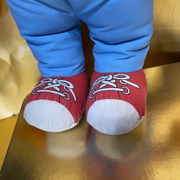 SESAME STREET VTG 1990 ERNIE DRESS ME UP PLAYSKOOL LEARNING COLlECTIBLE PLUSH - Picture 6 of 16